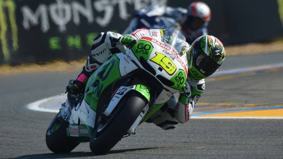 Alvaro Bautista (GO&FUN Honda Gresini) largará em sétimo | <a href="https://beta-develop.quatrorodas.abril.com.br/moto/noticias/motogp-marquez-conquista-pole-le-mans-741738.shtml" rel="migration">Leia mais</a>