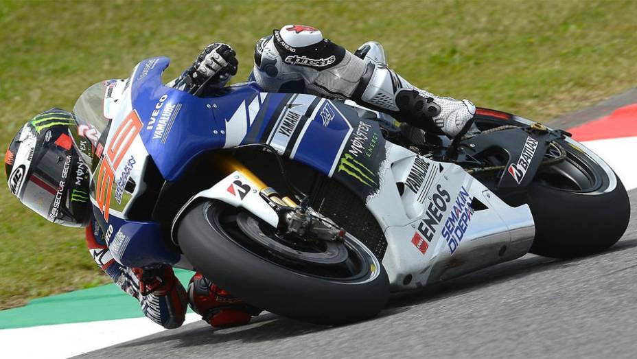 Jorge Lorenzo perdeu o primeiro lugar por 69 mil&eacute;simos de segundo | <a href="https://beta-develop.quatrorodas.abril.com.br/moto/noticias/motogp-pedrosa-garante-pole-mugello-742928.shtml" rel="migration">Leia mais</a>