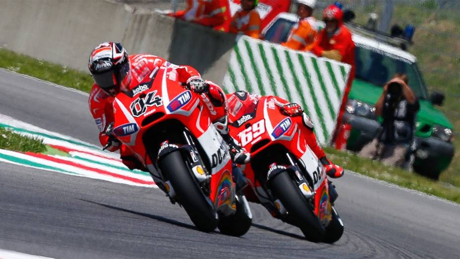 Andrea Dovizioso garantiu o quinto lugar | <a href="https://beta-develop.quatrorodas.abril.com.br/moto/noticias/motogp-lorenzo-vence-prova-mugello-742903.shtml" rel="migration">Leia mais</a>