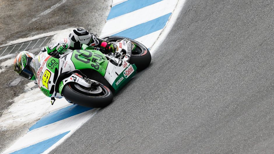 &Aacute;lvaro Bautista (GO&FUN Honda Gresini) completou em oitavo | <a href="https://beta-develop.quatrorodas.abril.com.br/moto/noticias/motogp-marquez-lidera-laguna-seca-747560.shtml" rel="migration">Leia mais</a>