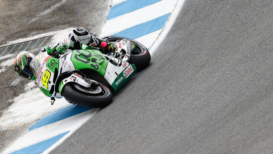 &Aacute;lvaro Bautista (GO&FUN Honda Gresini) completou em oitavo | <a href="https://beta-develop.quatrorodas.abril.com.br/moto/noticias/motogp-marquez-lidera-laguna-seca-747560.shtml" rel="migration">Leia mais</a>