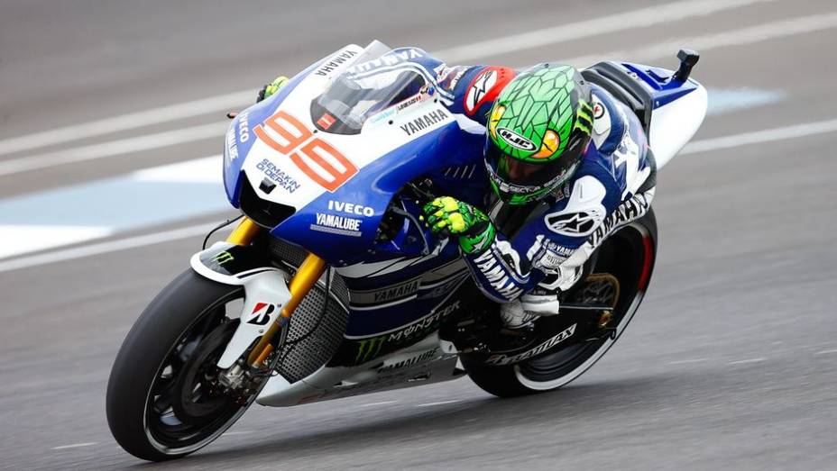 Jorge Lorenzo (Yamaha Factory Racing) obteve o quarto posto | <a href="https://beta-develop.quatrorodas.abril.com.br/moto/noticias/motogp-marquez-lidera-1-2-honda-sexta-feira-750256.shtml" rel="migration">Leia mais</a>