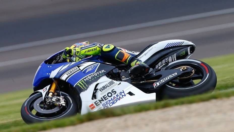 Valentino Rossi (Yamaha Factory Racing) ficou apenas em sexto | <a href="https://beta-develop.quatrorodas.abril.com.br/moto/noticias/motogp-marquez-lidera-1-2-honda-sexta-feira-750256.shtml" rel="migration">Leia mais</a>