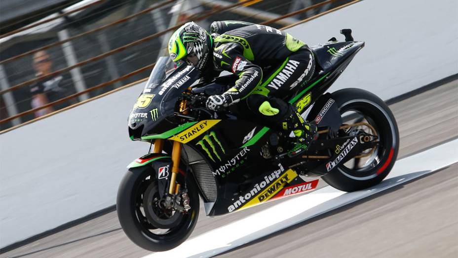 Cal Crutchlow ficou com o quinto lugar| <a href="https://beta-develop.quatrorodas.abril.com.br/moto/noticias/motogp-marquez-vence-indianapolis-750342.shtml" rel="migration">Leia mais</a>