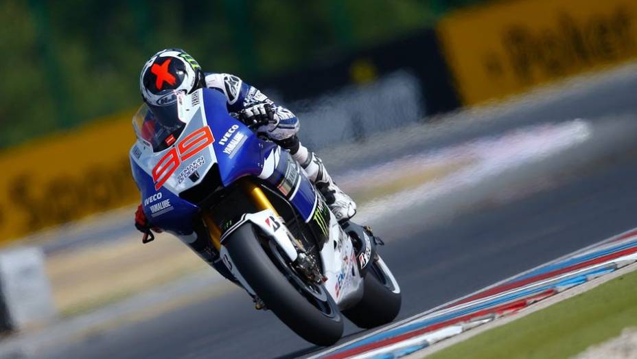 Jorge Lorenzo (Yamaha Factory Racing) obteve o quinto posto | <a href="https://beta-develop.quatrorodas.abril.com.br/moto/noticias/motogp-crutchlow-pole-brno-751184.shtml" rel="migration">Leia mais</a>
