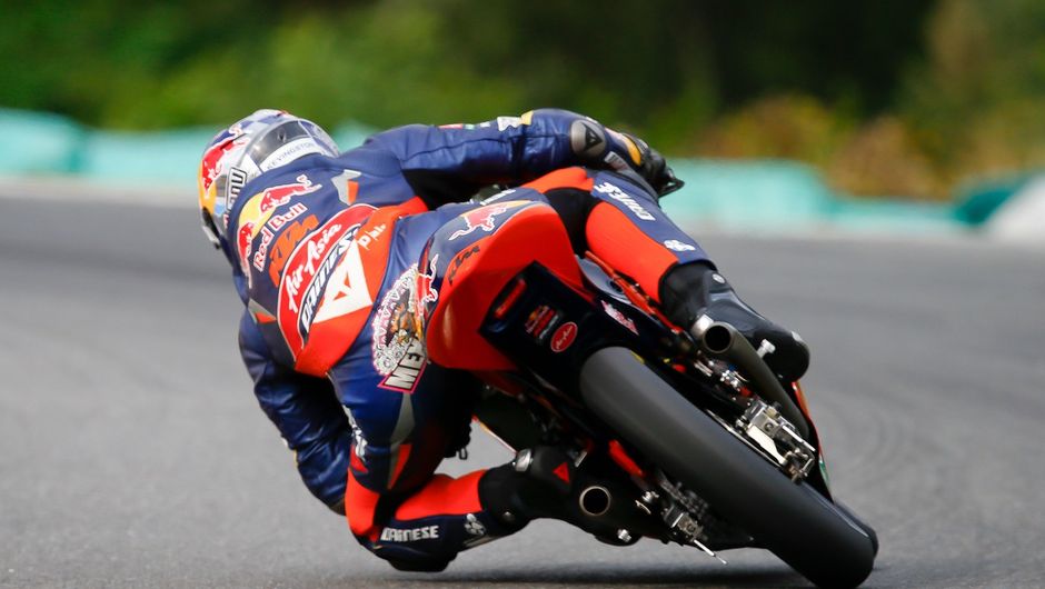 Por fim, na Moto3, a primeira posi&ccedil;&atilde;o ficou com Luis Salom | <a href="https://beta-develop.quatrorodas.abril.com.br/moto/noticias/motogp-marquez-vence-mais-751228.shtml" rel="migration">Leia mais</a>