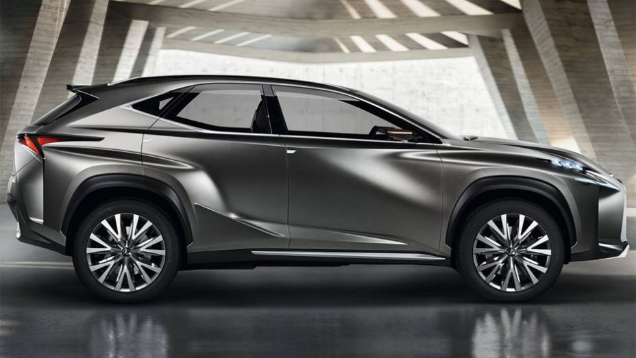 Com este conceito a marca explora o potencial do crossover compacto de luxo | <a href="%20https://beta-develop.quatrorodas.abril.com.br/saloes/frankfurt/2013/lexus-lf-nx-752303.shtml" rel="migration">Leia mais</a>