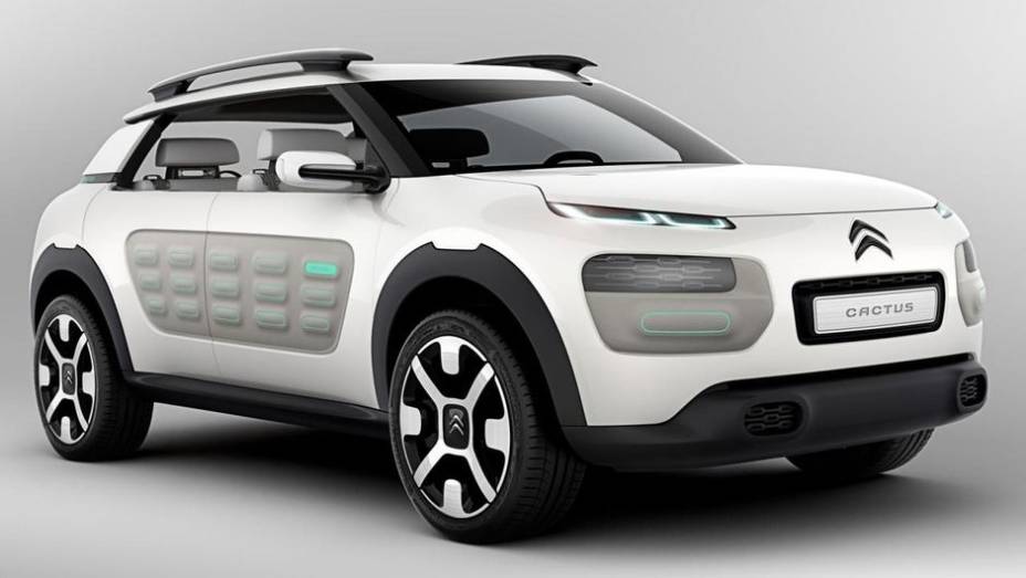 A Citro&euml;n revelou as primeiras imagens do Cactus concept, modelo que estreia neste Sal&atilde;o de Frankfurt | <a href="https://beta-develop.quatrorodas.abril.com.br/saloes/frankfurt/2013/citroen-cactus-concept-752359.shtml" rel="migration">Leia mais</a>