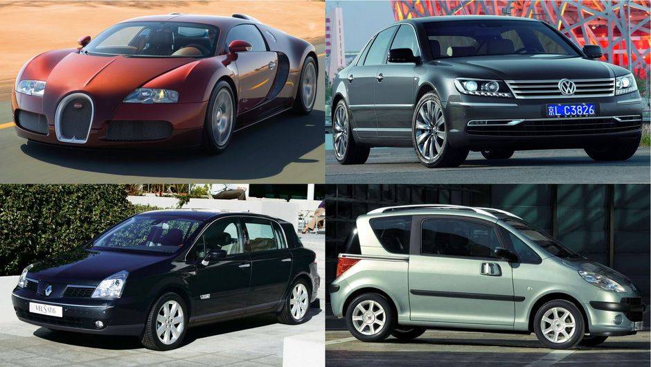 Carros que deram os maiores prejuízos às marcas
