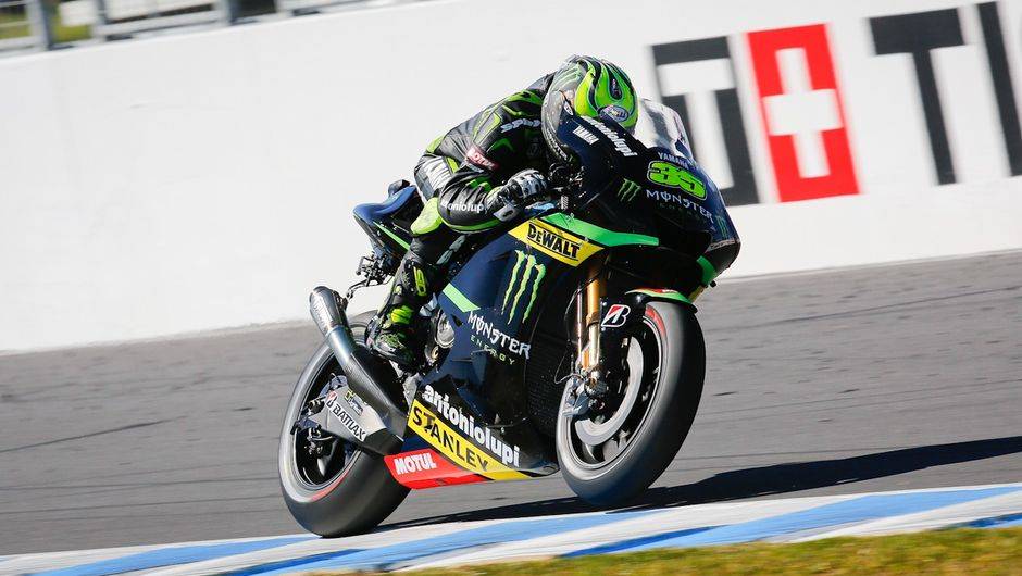 Cal Crutchlow (Monster Yamaha Tech 3) sair&aacute; do sexto posto | <a href="https://beta-develop.quatrorodas.abril.com.br/moto/noticias/motogp-lorenzo-pole-australia-757585.shtml" rel="migration">Leia mais</a>
