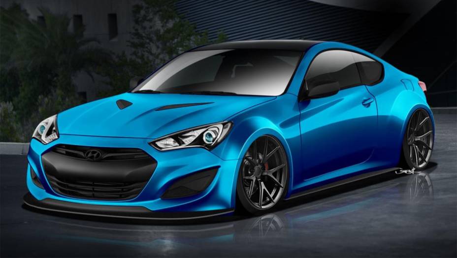 Hyundai Genesis Coupe JP Edition | <a href="https://beta-develop.quatrorodas.abril.com.br/noticias/fabricantes/hyundai-mostrara-genesis-coupe-atlantic-blue-sema-show-757098.shtml" rel="migration">Leia mais</a>