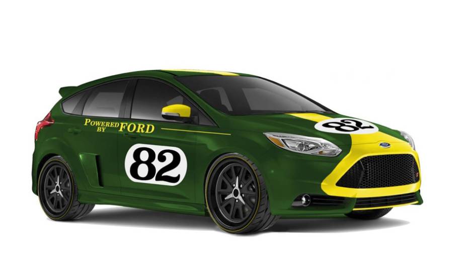 Green Filter USA Ford Focus ST | <a href="https://beta-develop.quatrorodas.abril.com.br/noticias/fabricantes/ford-mostrara-quatro-edicoes-focus-st-sema-show-757745.shtml" rel="migration">Leia mais</a>