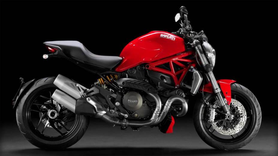 Moto estar&aacute; dispon&iacute;vel em mar&ccedil;o por 13.990 euros | <a href="https://beta-develop.quatrorodas.abril.com.br/moto/noticias/ducati-revela-monster-1200-2014-759325.shtml" rel="migration">Leia mais</a>