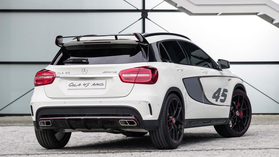 Tal qual o CLA 45 AMG, o GLA 45 AMG concept &eacute; equipado com motor 2.0 turbo, que oferece 360 cavalos de pot&ecirc;ncia e 45,9 kgfm de torque | <a href="https://beta-develop.quatrorodas.abril.com.br/noticias/saloes/los-angeles-2013/mercedes-benz-revela-gla-45-amg-concept-76078" rel="migration"></a>