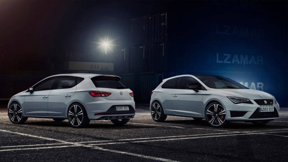 Equipado com a tecnologia start/stop, o novo Leon Cupra também preza pela baixa emissão de gases tóxicos | <a href="https://beta-develop.quatrorodas.abril.com.br/noticias/saloes/genebra-2014/novo-seat-leon-cupra-oficialmente-apresentado-genebra-775226.shtml" rel="migration">Leia mais</a>