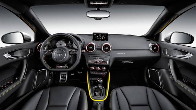 Dentro da cabine a Audi optou por um tema preto combinado com escalas de cinza escuro para os instrumentos... | <a href="https://beta-develop.quatrorodas.abril.com.br/noticias/saloes/genebra-2014/audi-lanca-oficialmente-s1-s1-sportback-2014-773081.shtml" rel="migration">Leia mais</a> Dentro da cabine a Audi optou por um tema preto combinado com escalas de cinza escuro para os instrumentos... | <a href="https://beta-develop.quatrorodas.abril.com.br/noticias/saloes/genebra-2014/audi-lanca-oficialmente-s1-s1-sportback-2014-773081.shtml" rel="migration">Leia mais</a>