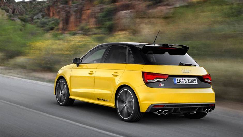 Traseira se destaca pela asa e as quatro sa&iacute;das do escapamento | <a href="https://beta-develop.quatrorodas.abril.com.br/noticias/saloes/genebra-2014/audi-lanca-oficialmente-s1-s1-sportback-2014-773081.shtml" rel="migration">Leia mais</a>