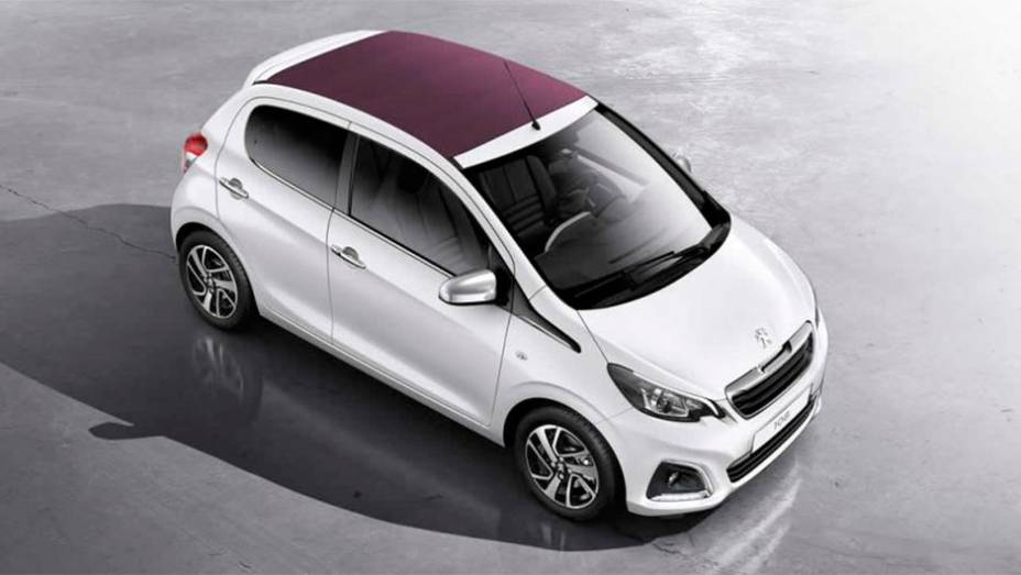 Há também um bloco maior disponível, 1.2 litros PureTech VTi de 82 cv | <a href="https://beta-develop.quatrorodas.abril.com.br/noticias/saloes/genebra-2014/imagem-vazada-peugeot-revela-novo-108-773514.shtml" rel="migration">Leia mais</a>