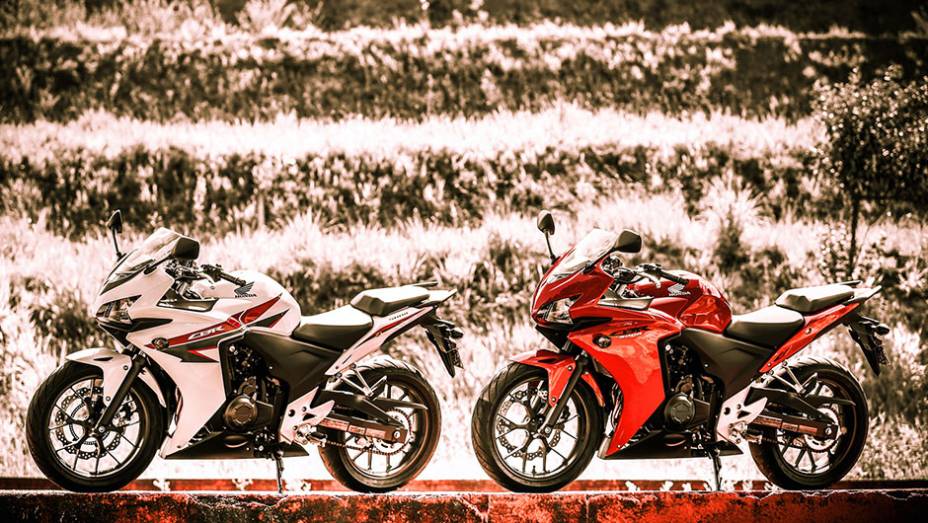 Bloco da nova CBR 500R desenvolve potência máxima de 50,4 cv e torque máximo de 4,55 mkgf | <a href="https://beta-develop.quatrorodas.abril.com.br/moto/noticias/honda-inicia-vendas-cbr-500r-brasil-773679.shtml" rel="migration">Leia mais</a>