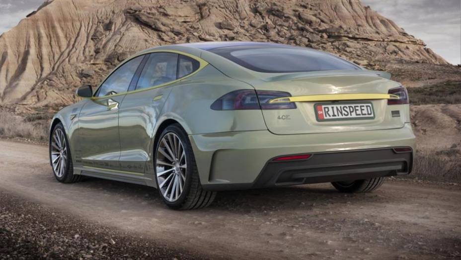 Ele é baseado no Tesla Model S | <a href="https://beta-develop.quatrorodas.abril.com.br/noticias/saloes/genebra-2014/rinspeed-mostra-imagens-xchange-concept-773804.shtml" rel="migration">Leia mais</a>