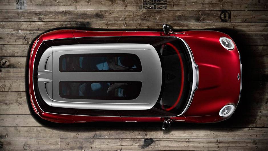 Carro pode se tornar o maior modelo que a MINI j&aacute; fez, com 4.223 mm de comprimento, 1.844 mm de largura e 1.450 mm de altura | <a href="https://beta-develop.quatrorodas.abril.com.br/noticias/saloes/genebra-2014/mini-revela-clubman-concept-774612.shtml" rel="migration">Leia mais</a>
