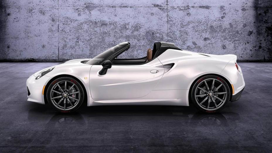 Trata-se da variante conversível do 4C Coupe, revelado em 2013, que deverá ganhar uma versão de produção no início de 2015 | <a href="https://beta-develop.quatrorodas.abril.com.br/noticias/saloes/genebra-2014/alfa-romeo-apresenta-4c-spider-concept-775233.shtml" rel="migration">Leia ma</a>