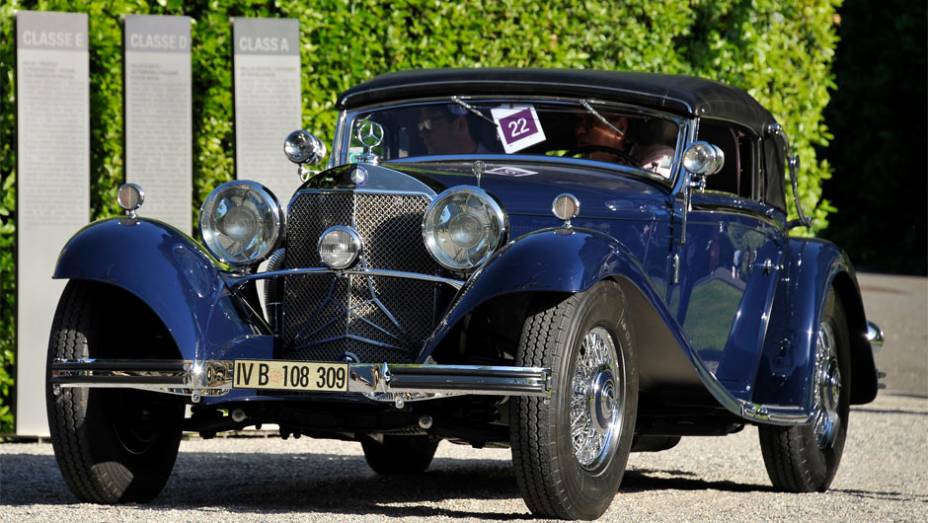 Mercedes-Benz 500 K - Concorso dEleganza Villa dEste 2014 | <a href="https://beta-develop.quatrorodas.abril.com.br/noticias/classicos//concorso-d-eleganza-villa-d-este-2014-premia-maserati-450-s-1956-como-best-of-show-784018.shtml" rel="migration">Leia mais</a>