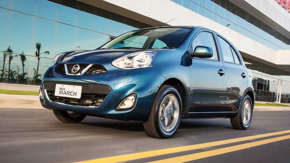 FLEX: 7) Nissan New March 1.0 - 8,7/12,5 (E/G) km/l na cidade e 10,4/14,8 (E/G) km/l na estrada | <a href="https://beta-develop.quatrorodas.abril.com.br/noticias/mercado/inmetro-atualiza-lista-carros-mais-economicos-pais-784794.shtml" rel="migration">Leia mais</a> FLEX: 7) Nissan New March 1.0 - 8,7/12,5 (E/G) km/l na cidade e 10,4/14,8 (E/G) km/l na estrada | <a href="https://beta-develop.quatrorodas.abril.com.br/noticias/mercado/inmetro-atualiza-lista-carros-mais-economicos-pais-784794.shtml" rel="migration">Leia mais</a>