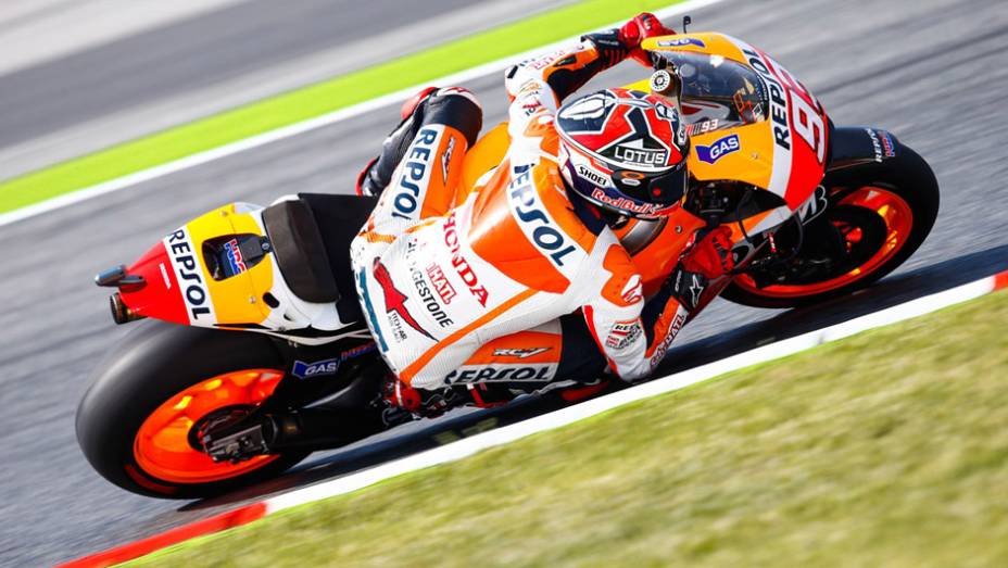 Atual campe&atilde;o, M&aacute;rc M&aacute;rquez foi o quarto | <a href="https://beta-develop.quatrorodas.abril.com.br/moto/noticias/motogp-spargaro-surpreende-lidera-sexta-feira-786039.shtml" rel="migration">Leia mais</a>