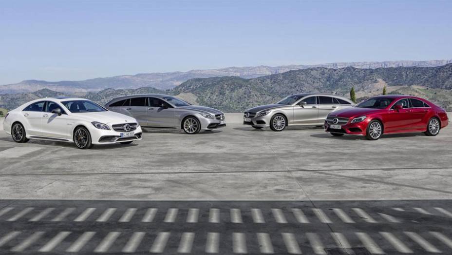 As mudanças visuais foram bastante discretas, mas abrangem as versões sedã e perua, conhecida como Shooting Brake | <a href="https://beta-develop.quatrorodas.abril.com.br/noticias/fabricantes/mercedes-benz-apresenta-novo-cls-786489.shtml" rel="migration">Leia mais</a>