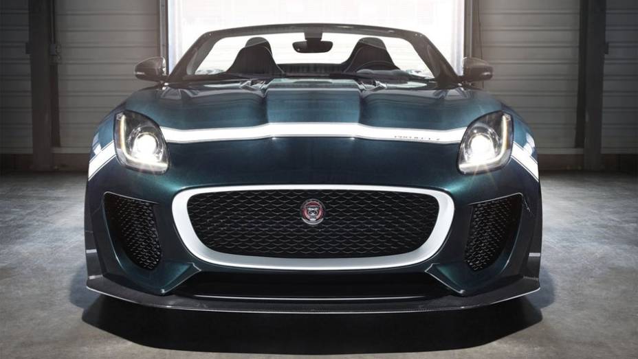 Segundo a fabricante, este será o mais rápido e potente Jaguar já criado | <a href="https://beta-develop.quatrorodas.abril.com.br/noticias/fabricantes/oficial-jaguar-anuncia-f-type-project-7-787087.shtml" rel="migration">Leia mais</a>