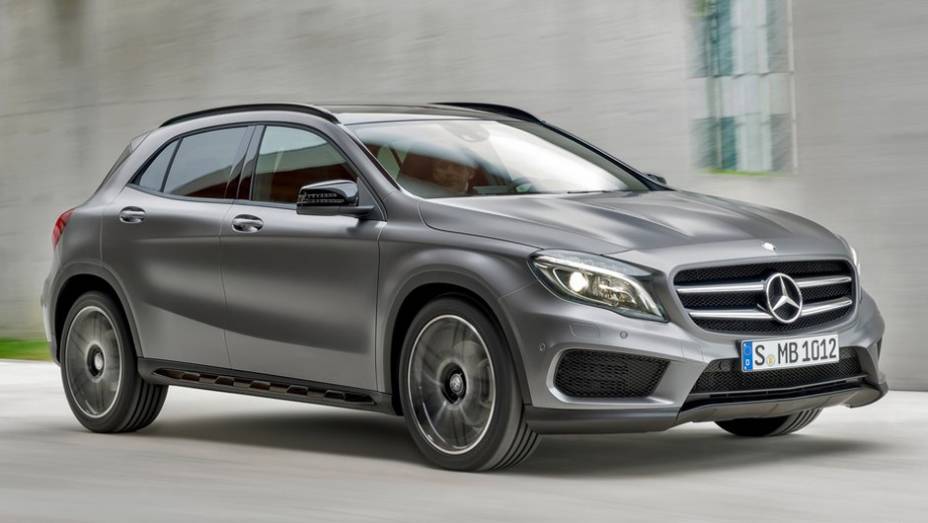 Mercedes-Benz GLA | <a href="https://beta-develop.quatrorodas.abril.com.br/noticias/mercado/candidatos-carro-ano-2015-europa-sao-revelados-791548.shtml" rel="migration">Leia mais</a>