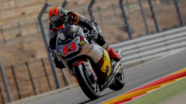 Esteve Rabat foi o primeiro colocado na tabela de tempos da Moto2 | <a href="https://beta-develop.quatrorodas.abril.com.br/moto/noticias/motogp-dovizioso-lidera-treinos-aragon-802709.shtml" rel="migration">Leia mais</a> Esteve Rabat foi o primeiro colocado na tabela de tempos da Moto2 | <a href="https://beta-develop.quatrorodas.abril.com.br/moto/noticias/motogp-dovizioso-lidera-treinos-aragon-802709.shtml" rel="migration">Leia mais</a>