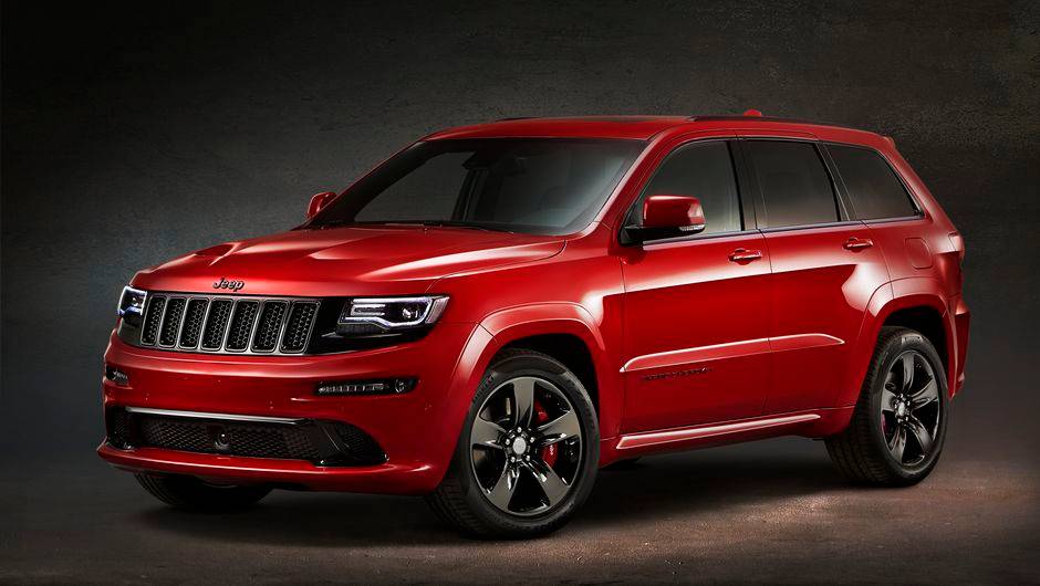 Jeep Grand Cherokee SRT Red Vapor