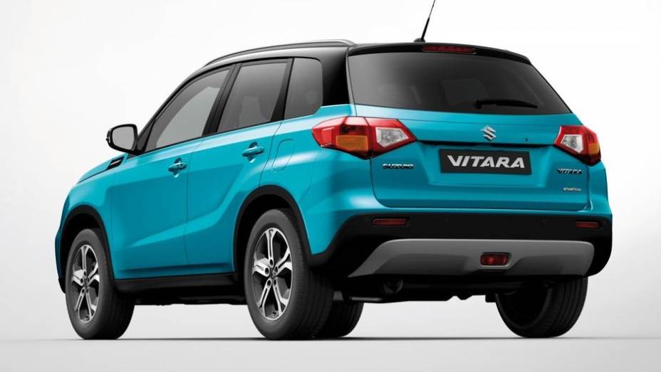 O Vitara 2015 terá tração dianteira como padrão, mas com opcional de integral | <a href="https://beta-develop.quatrorodas.abril.com.br/noticias/saloes/paris-2014/suzuki-revela-novo-vitara-2015-798061.shtml" rel="migration">Leia mais</a>