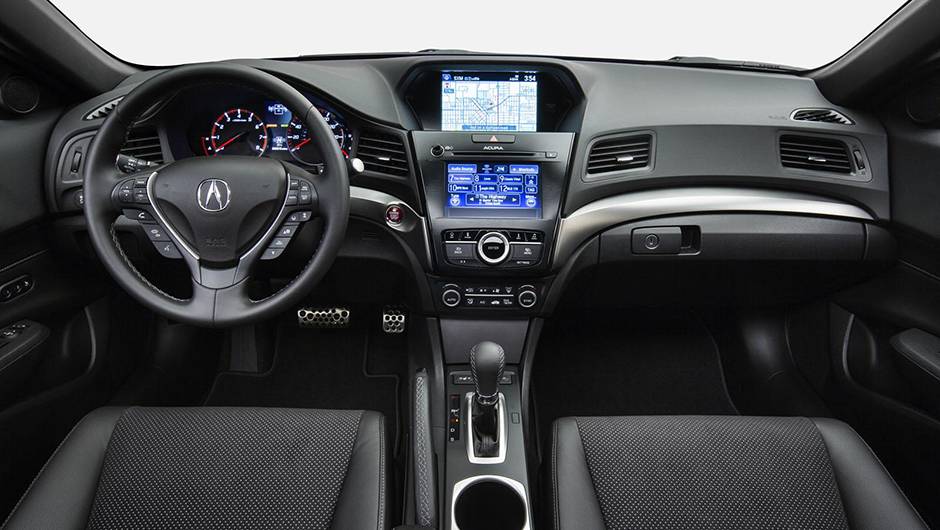 A transmiss&atilde;o &eacute; de dupla embreagem e oito marchas | <a href="https://beta-develop.quatrorodas.abril.com.br/noticias/saloes/losangeles-2014/acura-ilx-2016-lancado-816597.shtml" rel="migration">Leia mais</a>