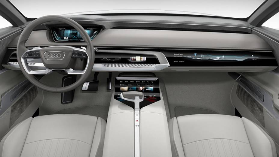 No interior a inspiração não pareceu ser tão afinada, mas o acabamento é de luxo absoluto com o uso de materiais nobres e couro, entre outros detalhes | <a href="https://beta-develop.quatrorodas.abril.com.br/noticias/saloes/losangeles-2014/conceito-audi-prologue-finalme" rel="migration"></a> No interior a inspiração não pareceu ser tão afinada, mas o acabamento é de luxo absoluto com o uso de materiais nobres e couro, entre outros detalhes | <a href="https://beta-develop.quatrorodas.abril.com.br/noticias/saloes/losangeles-2014/conceito-audi-prologue-finalme" rel="migration"></a>