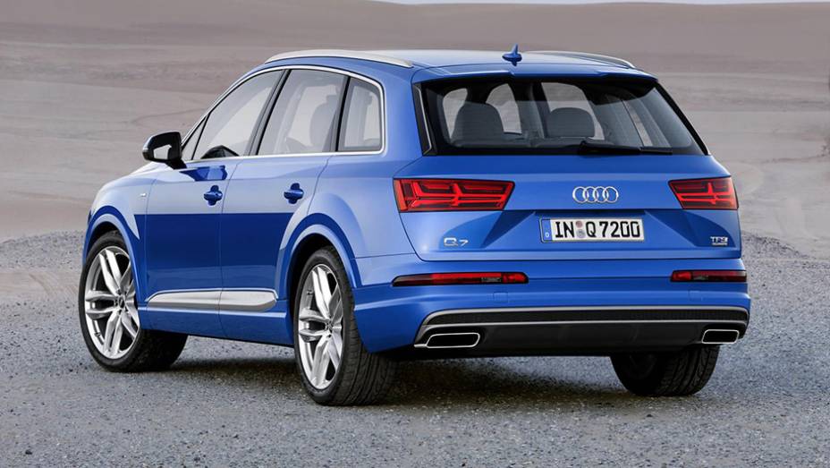 Diversas opções de motorização estão disponíveis | <a href="https://beta-develop.quatrorodas.abril.com.br/noticias/saloes/detroit-2015/vazam-imagens-novo-audi-q7-820180.shtml" rel="migration">Leia mais</a>