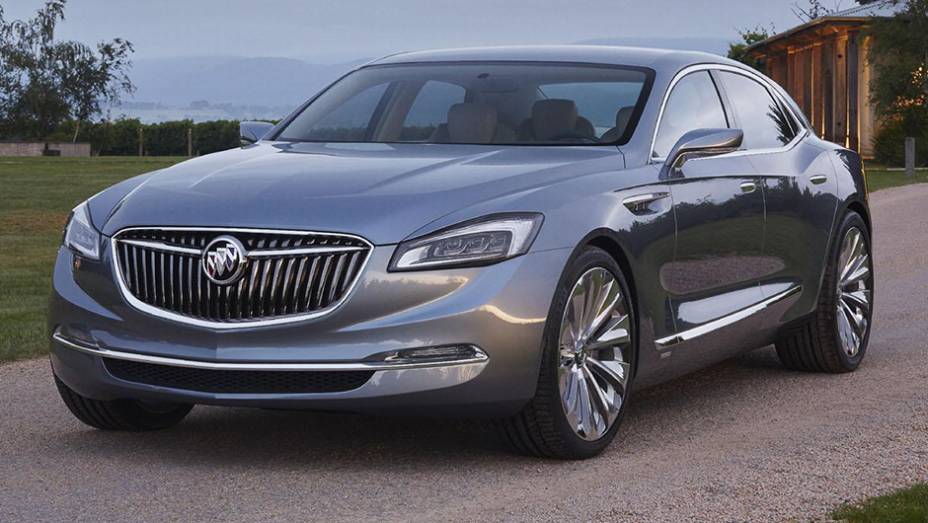 A Buick também traz uma grande novidade neste Salão de Detroit. Trata-se do Avenir concept | <a href="https://beta-develop.quatrorodas.abril.com.br/noticias/saloes/detroit-2015/buick-revela-avenir-concept-824440.shtml" rel="migration">Leia mais</a>