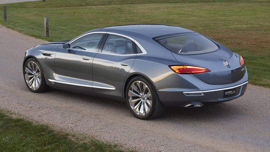 No que diz respeito à motorização do Avenir concept, a Buick não especificou as configurações exatas, mas explicou que o sedã é equipado com um bloco V6 de uma próxima geração | <a href="https://beta-develop.quatrorodas.abril.com.br/noticias/saloes/detroit-2015/buick-re" rel="migration"></a>