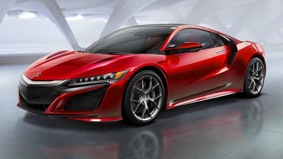 Acabou a espera. Após longos anos de desenvolvimento, a Acura finalmente revelou a versão de produção do NSX | <a href="https://beta-develop.quatrorodas.abril.com.br/noticias/saloes/detroit-2015/acura-oficializa-nsx-modelo-pode-vir-ao-brasil-824741.shtml" rel="migration">Leia mais</a>