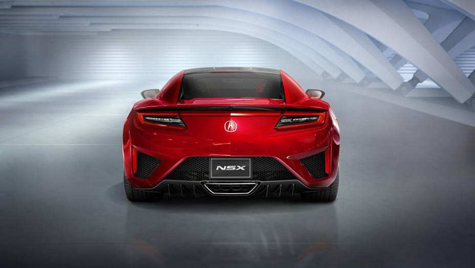 Tr&ecirc;s motores el&eacute;tricos auxiliam o conjunto, propiciando o que a Acura chama de sistema de tra&ccedil;&atilde;o integral Sport Hybrid Super Handling | <a href="https://beta-develop.quatrorodas.abril.com.br/noticias/saloes/detroit-2015/acura-oficializa-nsx-modelo-pode-vir-ao-brasil-824" rel="migration"></a>