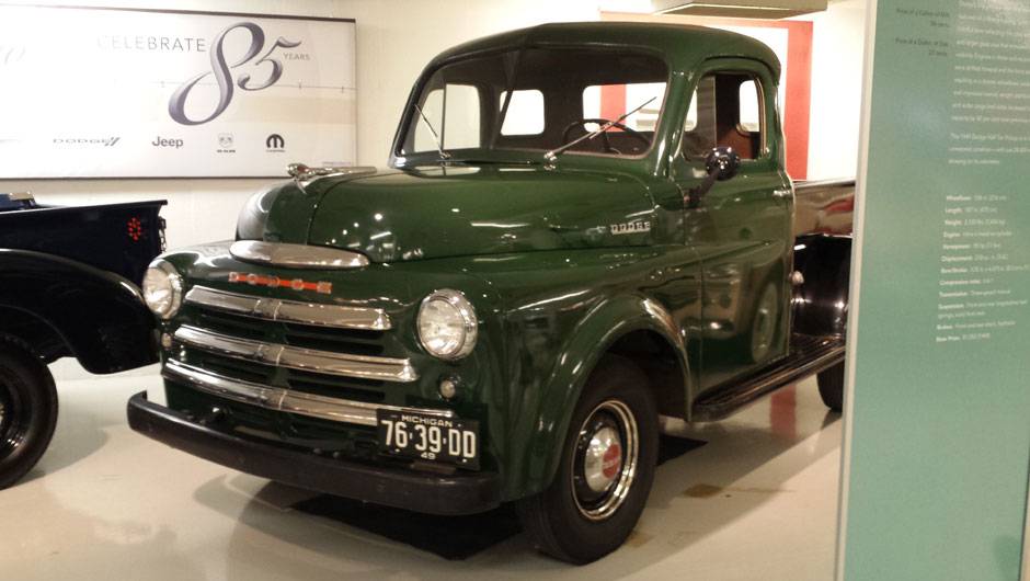 Esta foi a primeira picape produzida em s&eacute;rie pela Dodge