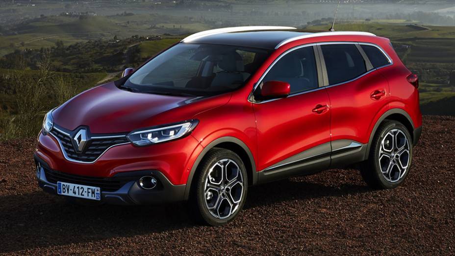 Depois de mostrar alguns teasers, a Renault revelou nesta segunda-feira (2) o utilitário esportivo Kadjar | <a href="https://beta-develop.quatrorodas.abril.com.br/noticias/saloes/genebra-2015/renault-kadjar-revelado-831000.shtml" rel="migration">Leia mais</a>