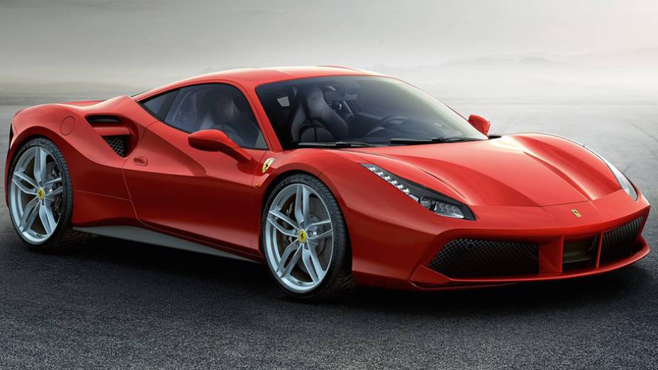 Depois de muito mistério finalmente foi lançada pela Ferrari, nesta terça-feira (3), a nova 488 GTB | <a href="https://beta-develop.quatrorodas.abril.com.br/noticias/saloes/genebra-2015/ferrari-lanca-488-gtb-motor-v8-biturbo-831400.shtml" rel="migration">Leia mais</a>