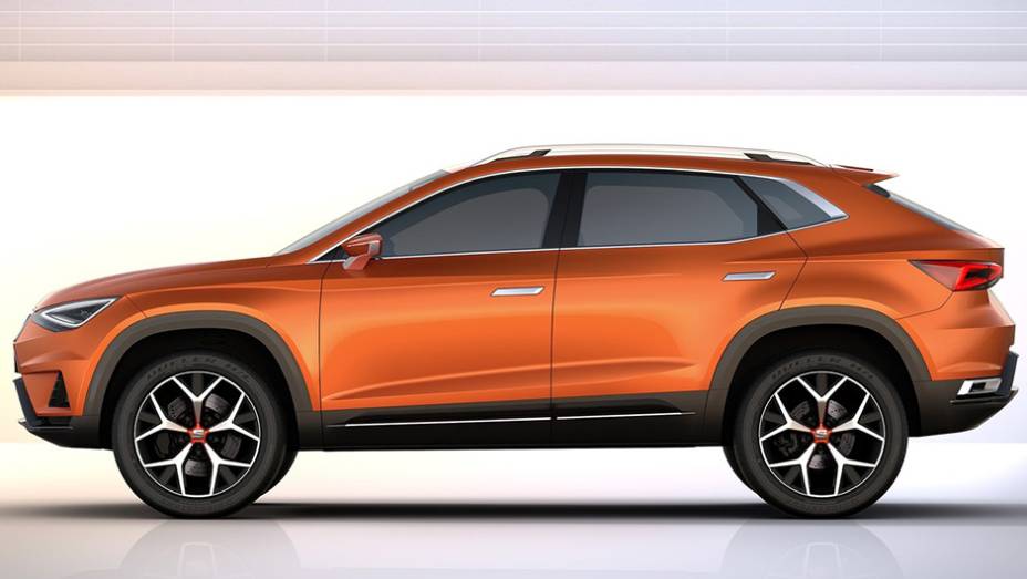 Em 2016, o 20V20 ganhará uma versão de produção e se tornará o primeiro SUV da Seat a chegar ao mercado | <a href="https://beta-develop.quatrorodas.abril.com.br/noticias/saloes/genebra-2015/seat-exibe-20v20-concept-842583.shtml" rel="migration">Leia mais</a>