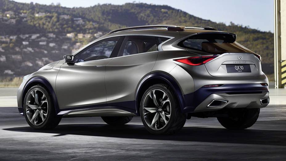 Trata-se, também, de uma evolução do Q30 concept, apresentado originalmente no Salão de Frankfurt de 2013 | <a href="https://beta-develop.quatrorodas.abril.com.br/noticias/saloes/genebra-2015/infiniti-mostra-qx30-concept-837863.shtml" rel="migration">Leia mais</a>