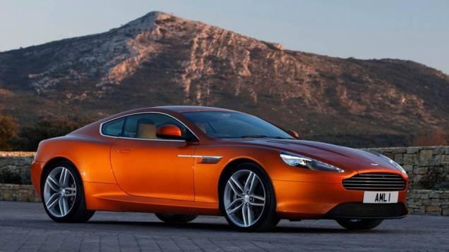 Virage (2012): posicionado entre o DB9 e o DBS, o Virage esbanja tecnologia e pot&ecirc;ncia vinda do motor V12