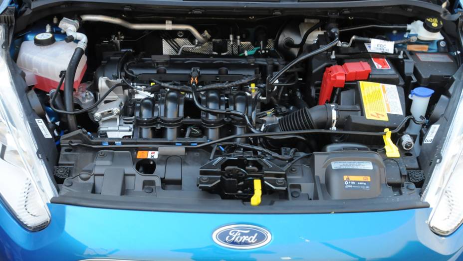 Novo motor Sigma 1.5 16V é uma das novidades do hatch <a href="https://beta-develop.quatrorodas.abril.com.br/carros/lancamentos/ford-new-fiesta-2014-739245.shtml" rel="migration">Leia mais</a>