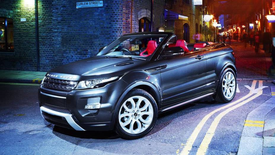 Modelo pode contar com assentos na cor vermelha | <a href="https://beta-develop.quatrorodas.abril.com.br/saloes/genebra/2012/land-rover-range-rover-evoque-cabrio-678525.shtml" rel="migration">Leia mais</a>